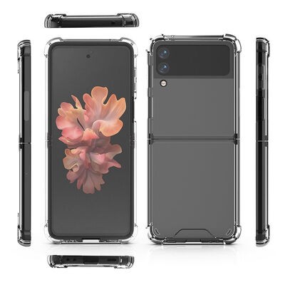 Galaxy Z Flip 4 Kılıf Zore Nitro Anti Shock Silikon - 2