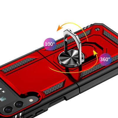 Galaxy Z Flip 4 Kılıf Zore Vega Kapak - 5