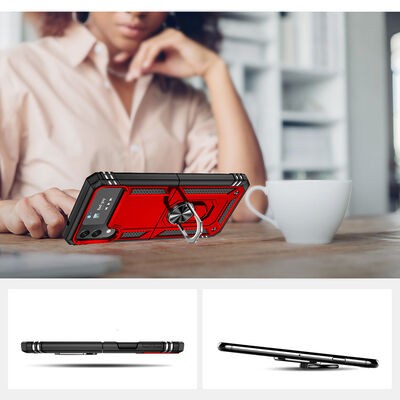 Galaxy Z Flip 4 Kılıf Zore Vega Kapak - 10