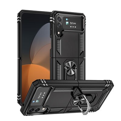 Galaxy Z Flip 4 Kılıf Zore Vega Kapak - 12