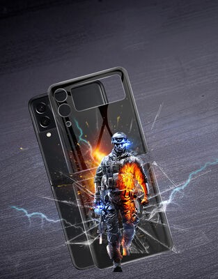Galaxy Z Flip 4 Zore 3D Side Glass Ekran Koruyucu - 6