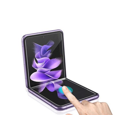 Galaxy Z Flip 4 Zore Narr Tpu Front Back Body Screen Protector - 8