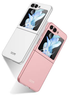 Galaxy Z Flip 5 Kılıf Zore Sert Kıpta Kapak - 3
