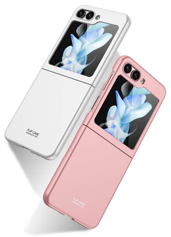 Galaxy Z Flip 5 Kılıf Zore Sert Kıpta Kapak - 3