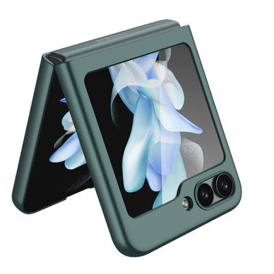 Galaxy Z Flip 5 Kılıf Zore Sert Kıpta Kapak - 5