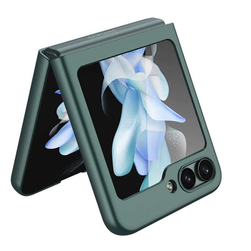 Galaxy Z Flip 5 Kılıf Zore Sert Kıpta Kapak - 5
