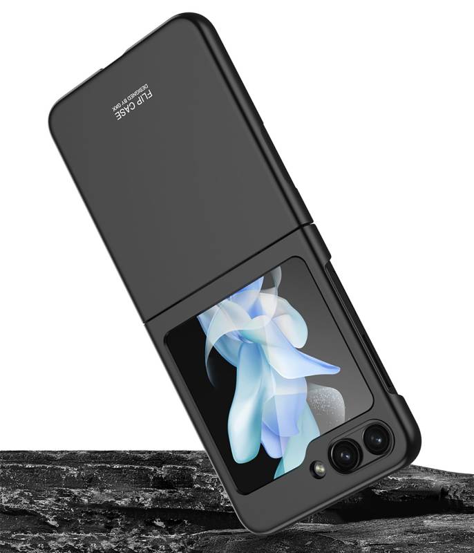 Galaxy Z Flip 5 Kılıf Zore Sert Kıpta Kapak - 7
