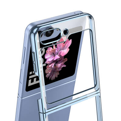 Galaxy Z Flip 6 Case Zore Full Glass Cover - 12