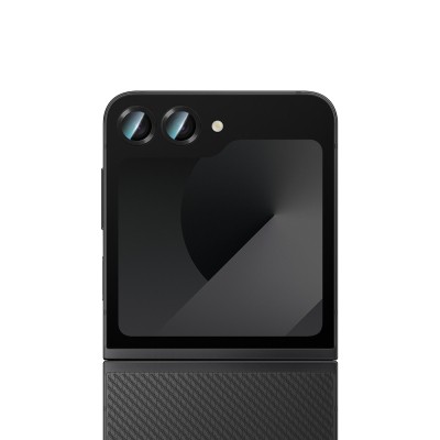 Galaxy Z Flip 6 CaseWorld Alloy Serisi Oleofobik Anti Reflective Kamera Lens Koruyucu - 2
