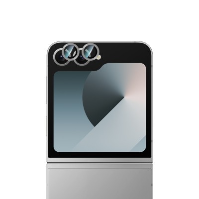 Galaxy Z Flip 6 CaseWorld Alloy Serisi Oleofobik Anti Reflective Kamera Lens Koruyucu - 8