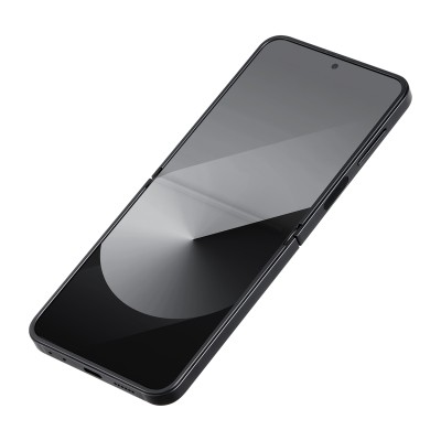 Galaxy Z Flip 6 Kılıf M-safe Şarj Özellikli 600D Aramid Karbon Fiber Pitaka Ultra-Slim Classic Serisi Black-Grey Twill Kapak - 14