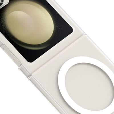 Galaxy Z Flip 6 Kılıf M-safe Şarj Özellikli Youngkit Hidden Sand Serisi Kapak - 4