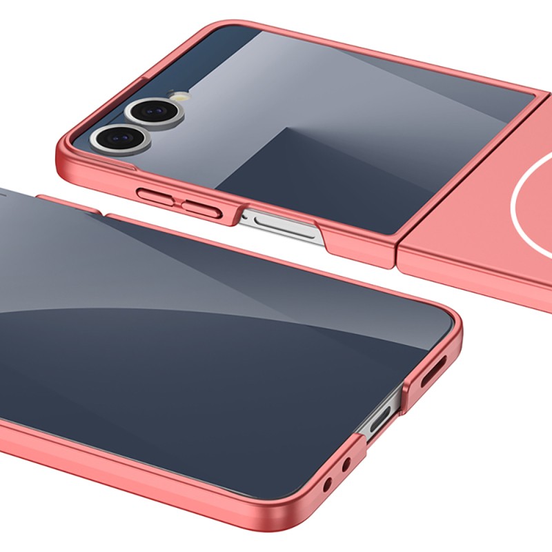 Galaxy Z Flip 7 Case Wireless Charging Zore Kıpta M-safe Cover - 21