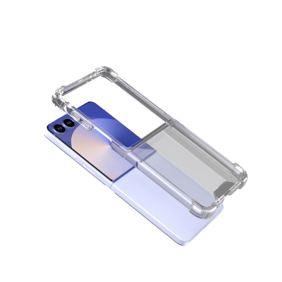 Galaxy Z Flip 7 Case Zore Nitro Anti Shock Silicone - Zore