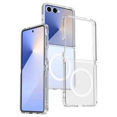 Galaxy Z Flip 7 Kılıf Kamera Korumalı M-safe Sert PC Zore Porto Kapak - 3