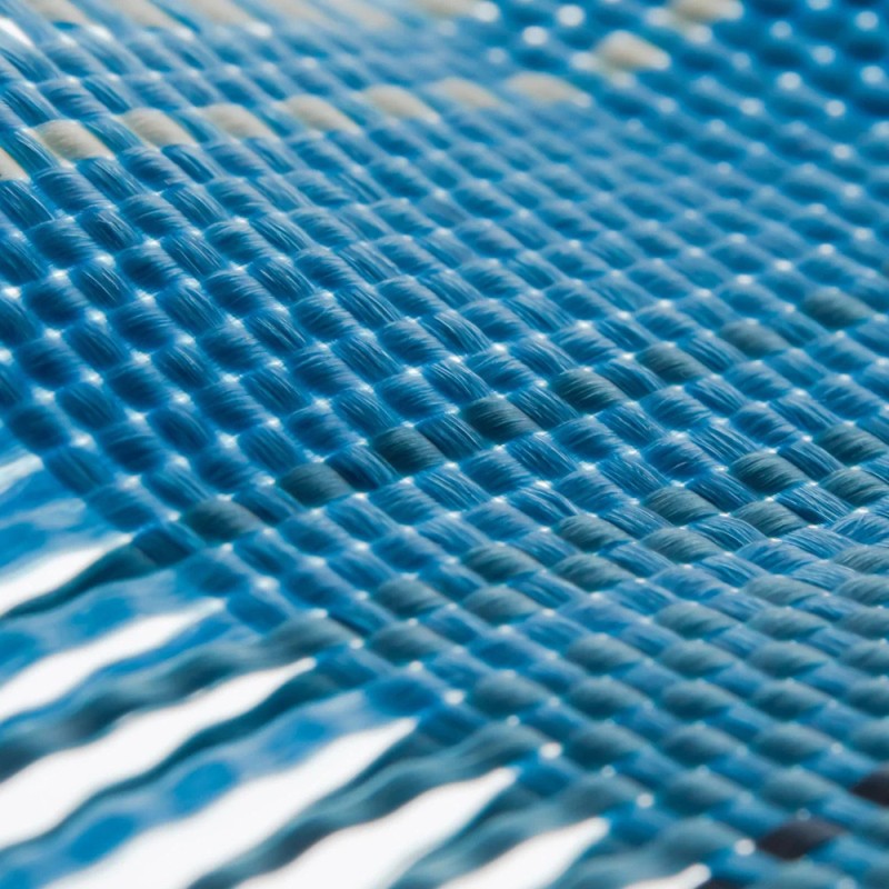 Galaxy Z Flip 7 Kılıf M-safe Şarj Özellikli Aramid Karbon Fiber Pitaka Tactile Woven Sunset-Moonrise Serisi Kapak - 6