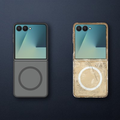 Galaxy Z Flip 7 Kılıf M-Safe Şarj Özellikli Kamera Korumalı Zore Lunex Kapak - 6