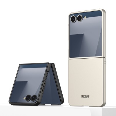 Galaxy Z Flip 7 Kılıf Zore Sert Kıpta Kapak - 18