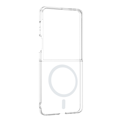 Galaxy Z Flip 8 Case with Camera Protection, M-safe Hard PC, Zore Porto Cover - Zore