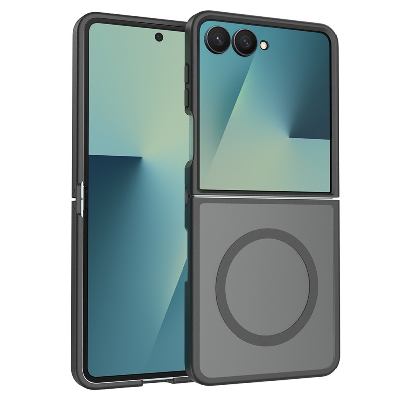 Galaxy Z Flip 8 Kılıf M-Safe Şarj Özellikli Kamera Korumalı Zore Lunex Kapak - 1