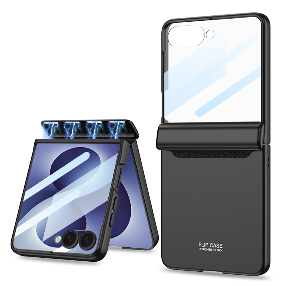 Galaxy Z Flip 8 Kılıf Zore M-Magnet Kılıf - Siyah