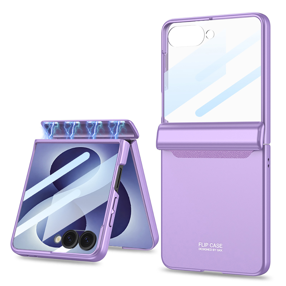 Galaxy Z Flip 8 Kılıf Zore M-Magnet Kılıf - Mor