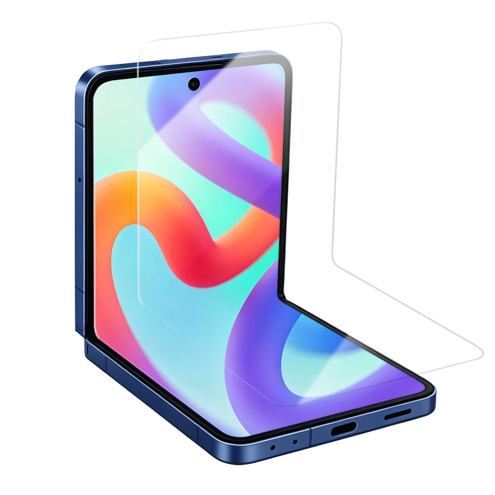 Galaxy Z Flip 8 Mohseven Internal Film Pet İç Ekran Koruyucu - Şeffaf