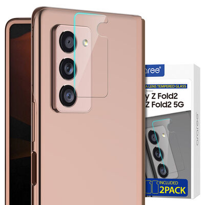Galaxy Z Fold 2 Araree C-Subcore Temperli Kamera Koruyucu