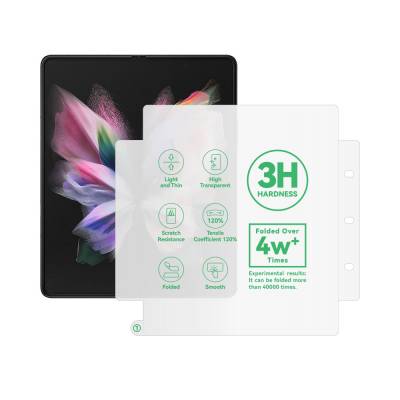 Galaxy Z Fold 2 Zore Hizalama Aparatlı S-Fit Body Ekran Koruyucu - Zore