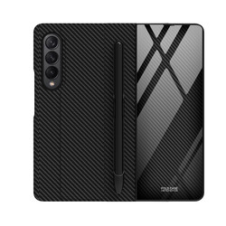 Galaxy Z Fold 3 Kılıf Zore Kalem Bölmeli Droga Kılıf - GKK