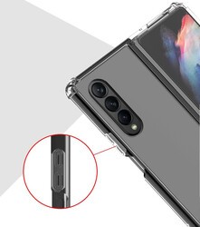 Galaxy Z Fold 3 Kılıf Zore Nitro Anti Shock Silikon - 4