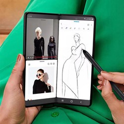 Galaxy Z Fold 3 Wiwu Dokunmatik Çizim Kalemi - 4