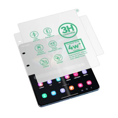 Galaxy Z Fold 3 Zore Hizalama Aparatlı S-Fit Body Ekran Koruyucu - Zore