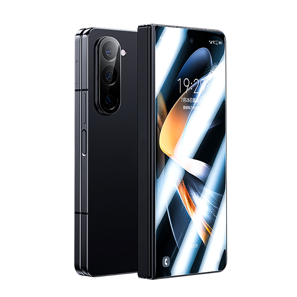 Galaxy Z Fold 5 Benks Combo İkili Set (Corning Ekran Koruyucu + Kamera Lens Koruyucu) - Siyah