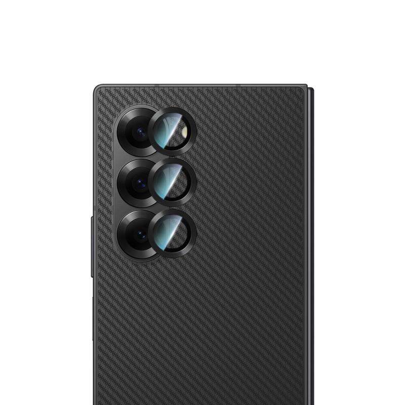 Galaxy Z Fold 6 CaseWorld Alloy Series Oleophobic Anti-Reflective Camera Lens Protector - 8
