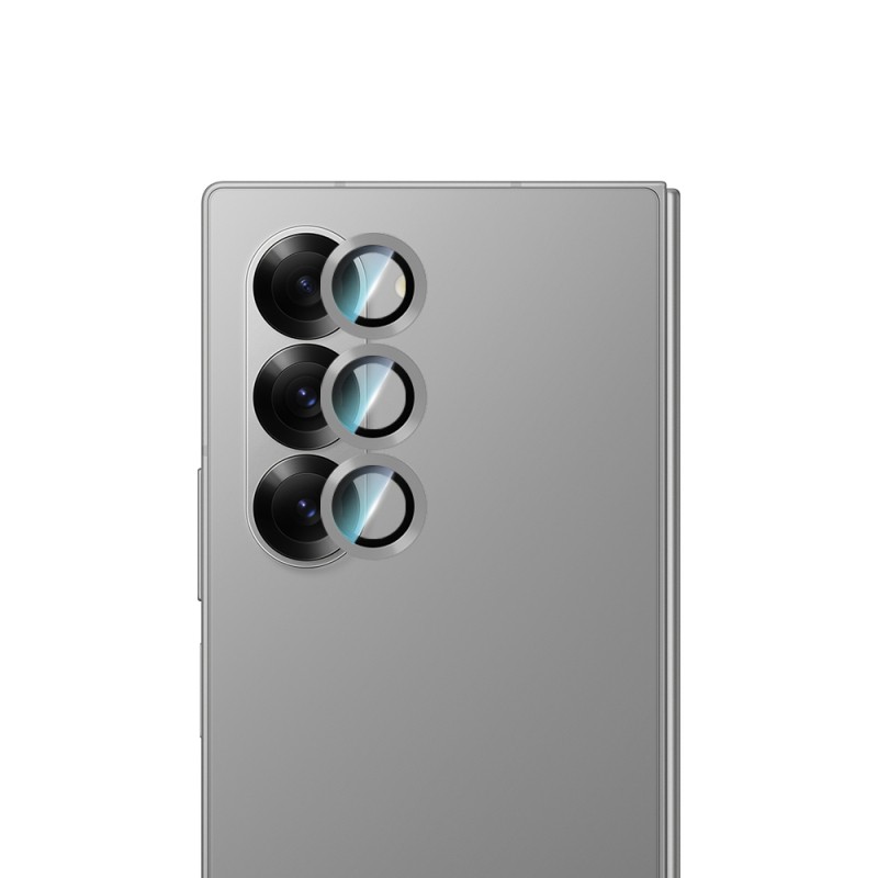 Galaxy Z Fold 6 CaseWorld Alloy Serisi Oleofobik Anti Reflective Kamera Lens Koruyucu - 4