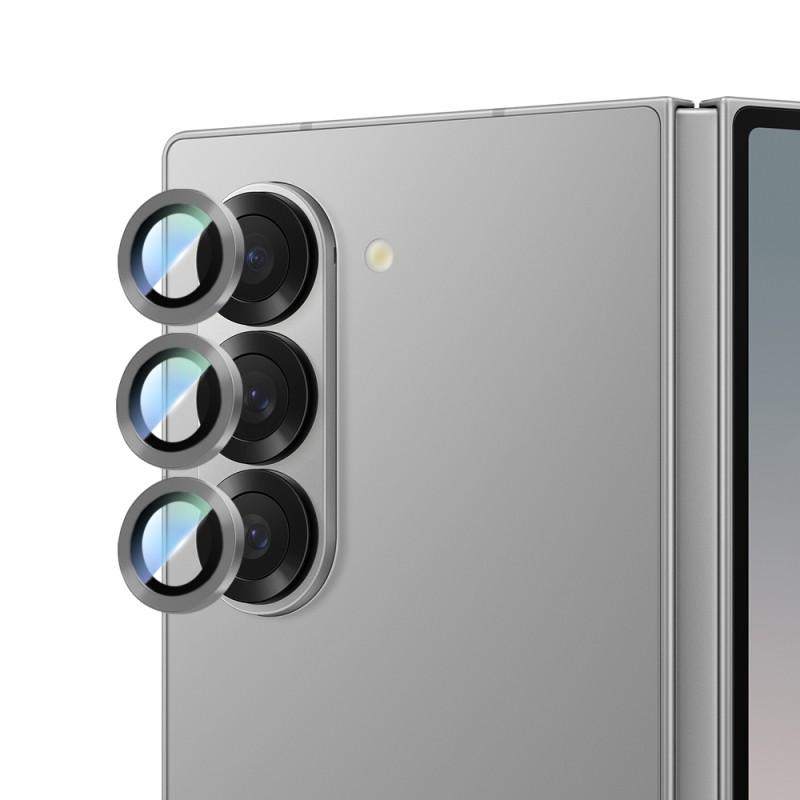 Galaxy Z Fold 6 CaseWorld Alloy Serisi Oleofobik Anti Reflective Kamera Lens Koruyucu - 6