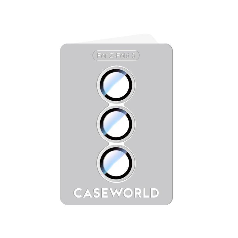 Galaxy Z Fold 6 CaseWorld Alloy Serisi Oleofobik Anti Reflective Kamera Lens Koruyucu - 7