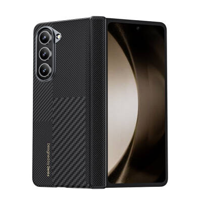 Galaxy Z Fold 6 Kılıf Karbon Fiber Benks Montage ArmorAir Kevlar Kapak - Benks