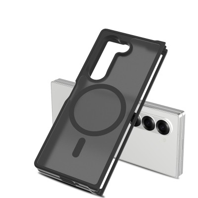 Galaxy Z Fold 6 Kılıf M-Safe Şarj Özellikli Kamera Korumalı Zore Lunex Kapak - 2