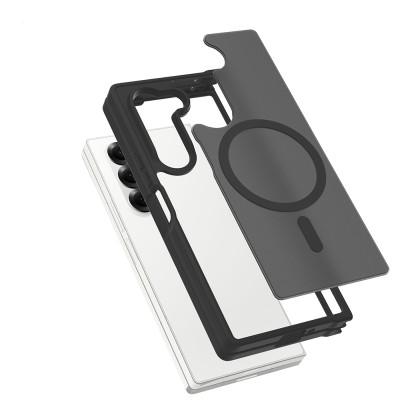 Galaxy Z Fold 6 Kılıf M-Safe Şarj Özellikli Kamera Korumalı Zore Lunex Kapak - 5