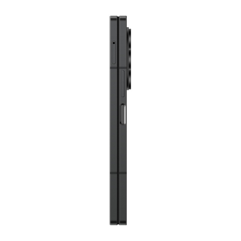 Galaxy Z Fold 6 Kılıf M-safe Şarj Özellikli 600D Aramid Karbon Fiber Pitaka Ultra-Slim Classic Serisi Black-Grey Twill Kapak - 5