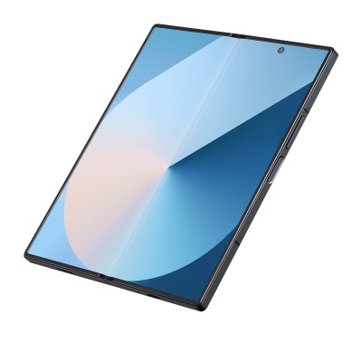 Galaxy Z Fold 6 Kılıf M-safe Şarj Özellikli Aramid Karbon Fiber Pitaka Tactile Woven Sunset-Moonrise Serisi Moonrise Kapak - 6