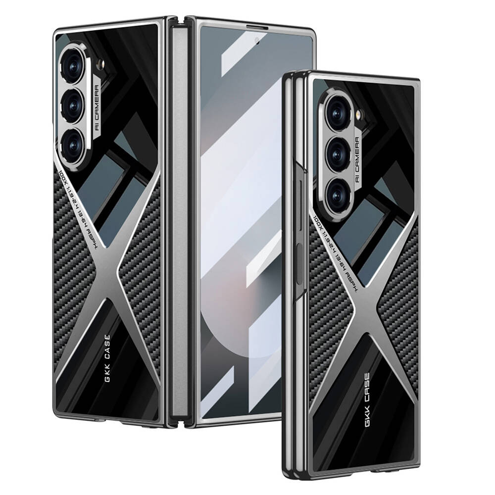 Samsung Galaxy Z Fold 6 Kılıf Ultra İnce Kamera Korumalı PC + Karbon Arka Yüzey X-Pro Samsung Galaxy Z Fold 6 Kılıf Ultra İnce Kamera Korumalı PC + Karbon Arka Yüzey X-Pro