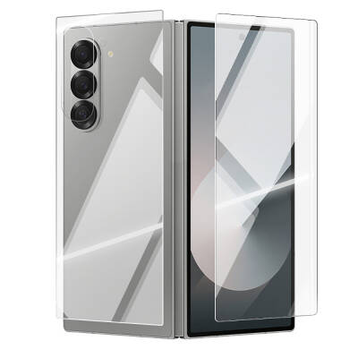 Galaxy Z Fold 6 Zore Etnaa 2in1 Cam Ekran Koruyucu - Zore