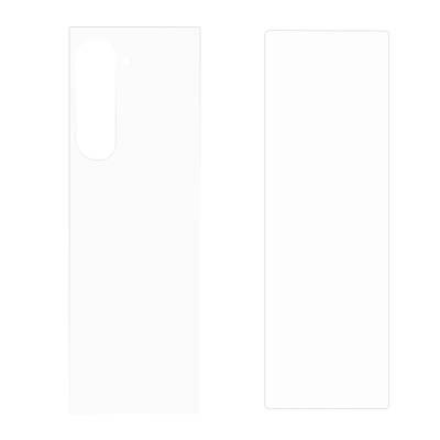 Galaxy Z Fold 6 Zore Etnaa 2in1 Glass Screen Protector - 3