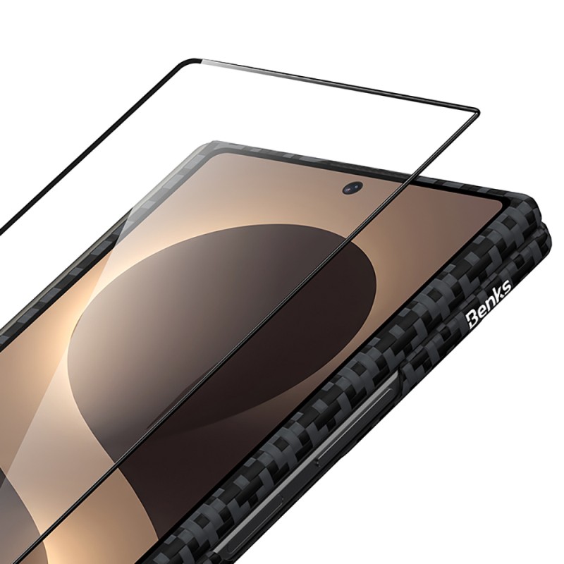 Galaxy Z Fold 7 Benks Glass Warrior AR Ön Çerçeve Uyumlu Cam Ekran Koruyucu + Kolay Uygulama Aparatı - 4