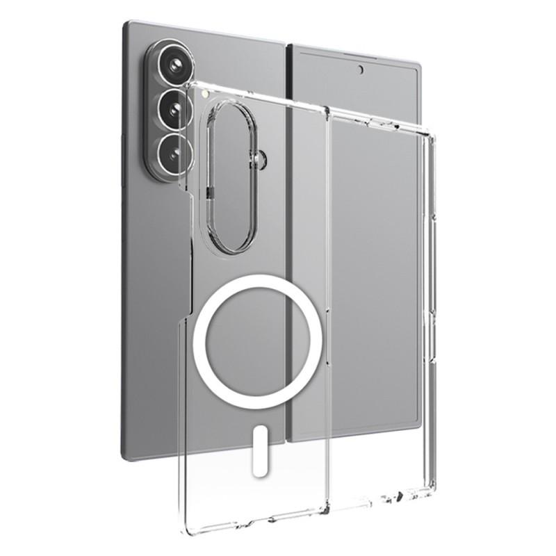 Galaxy Z Fold 7 Case Camera Protection M-safe Hard PC Zore Porto Cover - 1