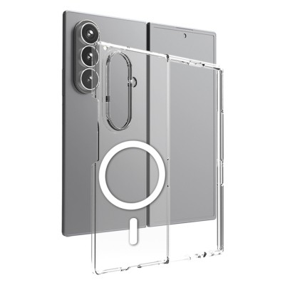 Galaxy Z Fold 7 Case Camera Protection M-safe Hard PC Zore Porto Cover - 2