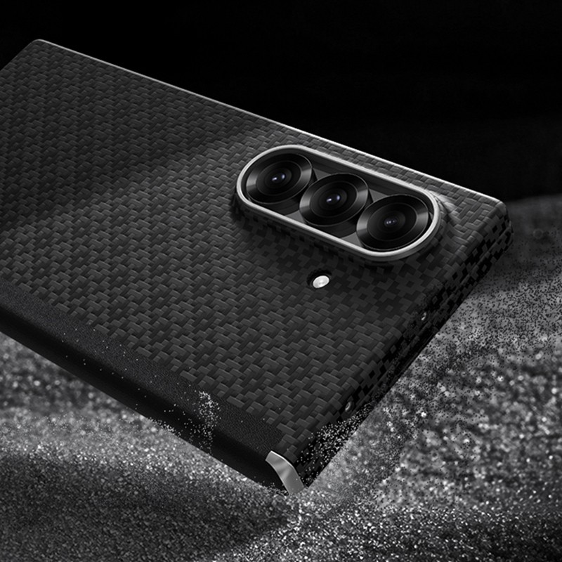 Galaxy Z Fold 7 Case M-Safe Charging Feature Benks ArmorAir ArmorGrid Series Kevlar Cover - 12